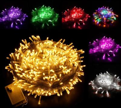 China Colorful LED String Light 100M 800 Led Light Outdoor Waterproof Holiday Lights Christmas Decoration String Lights for sale