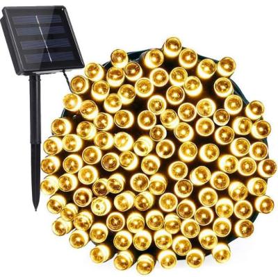 China Colorful LED String Halloween Light Outdoor Patio Waterproof Solar Led String Light for sale