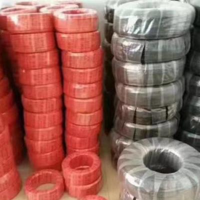 China Low Voltage Ptfe Clad Copper Steel Wire 4mm Red Copper Heating Cables for sale