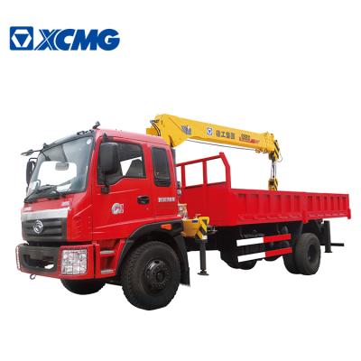 China TRUCK CRANE XCMG China 5 Ton Hydraulic Telescopic Boom Truck Mounted Crane For Sale for sale