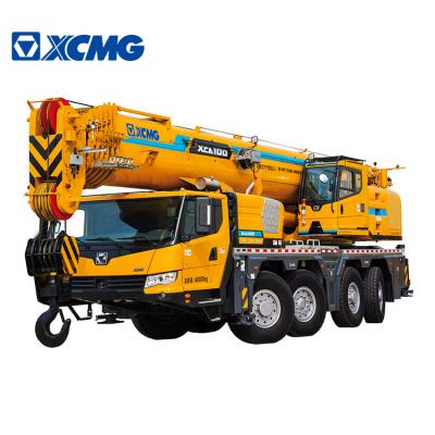 China TRUCK CRANE XCMG Official 100tons All Terrain Crane XCA100 For Sale for sale