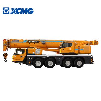 China TRUCK CRANE XCMG Official 100tons All Terrain Crane XCA100 For Sale for sale