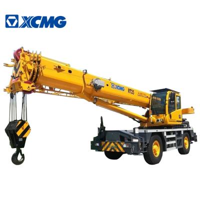 China Hot Selling TRUCK CRANE XCMG RT25 25 Ton Rough Terrain Tractor Crane For Sale for sale