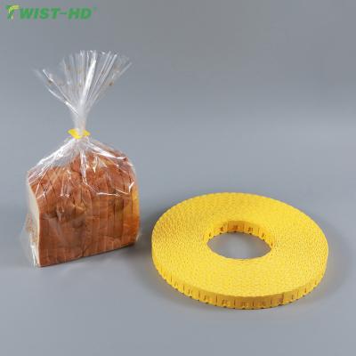 China China Packaging Size Plastic Tag Material Colorful Roll Clips For Bag Closing Plastic Clips for sale