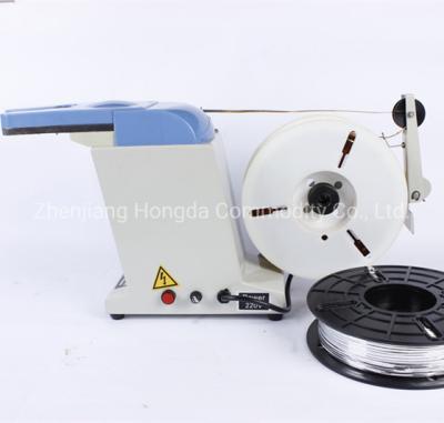 China Metallic Food TD-E Coil Twist Tying Dispenser For Bread Sealing Bags for sale