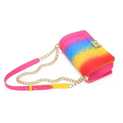 China Fashion Top Level Selling Women's Handbags Crazy Hot Selling Women's Handbags Ladies Shoulder Jelly Bag for sale