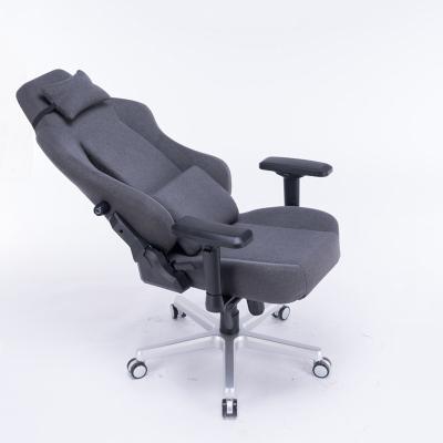 China Gray Fabric Pu Leather Adjustable Modern Chair New Fashion Computer (Size) Gamer Racing Gaming Chair For Gamer for sale