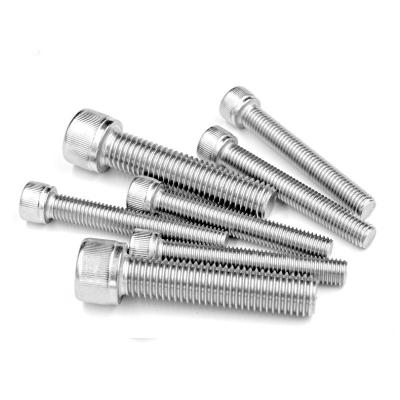 China Heavy Industry High Quality Cup Socket Screw Hex Head Socket With Knurl Bolts 304 316 Stainless Steel DIN912 Bolts for sale