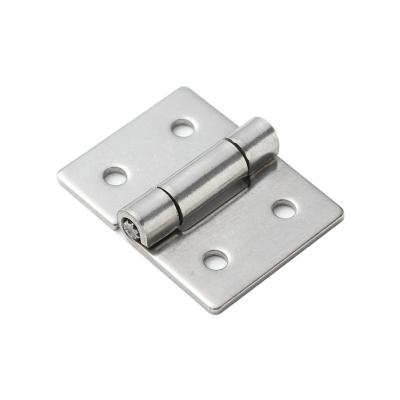 China Modern Bearing Stainless Steel Hinge Wooden Door Thickened Brushed Black Welded Swing Hinge for sale