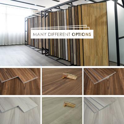 China Environmentally Friendly Wood Grain Spc Flooring Interlocking 4.5 Mm Spc Flooring for sale