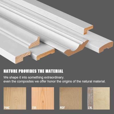 China LVL Primed Wood Moulding Jamb Board for sale