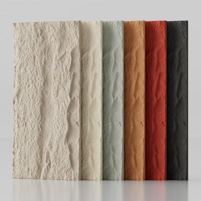 China PU Artificial Stone Wall Panel Polyurethane Mushroom Stone 3D Decorative Stone Wall Panel for sale