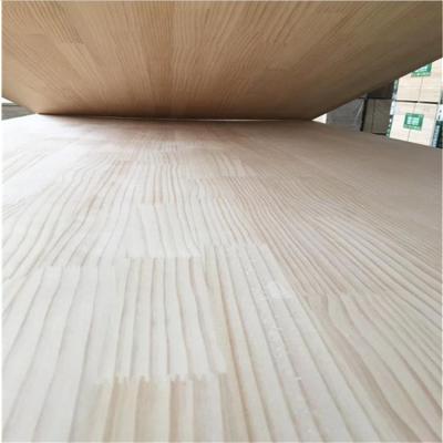 China Eco-friendly Solid Wood Radiate Pine Finger Joint Wood Board For Furniture Making for sale