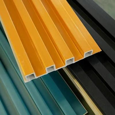 Chine Décoration intérieure en bois plastique composite de haute qualité Décoration intérieure 3D imperméable à l'eau revêtement de mur extérieur Wpc à vendre