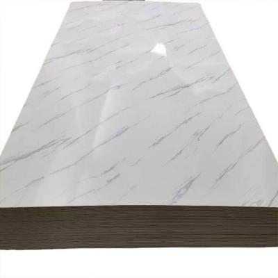 China 1220*2440 Laminated 3d Uv Marble Sheet 3mm Thickness For Wall Decor for sale