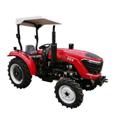 China Building Material Shop Cheap Price 40hp 50HP 70HP 4WD Farm Tractor Walking Tractor For Sale In South America for sale