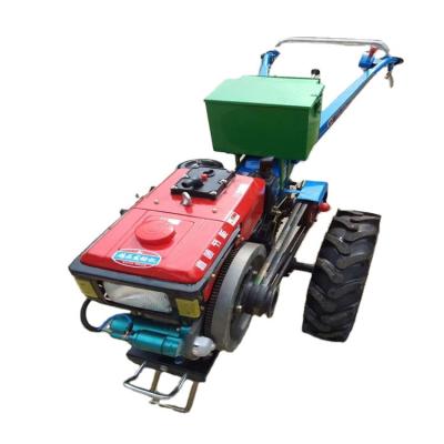 China Cultivate the 8-20HP walking tractor is equipped with a single plow for plowing for sale