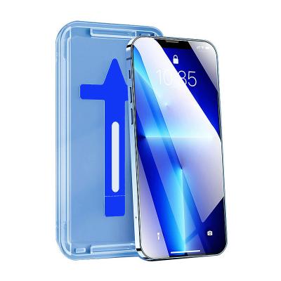 China 9h 2.5d/with Easy App/HD 2.5D Shockproof High Quality Clear Anti-peek Mobile Phone Screen Protector For Apple Phone With Tempered Glass Screen Protector for sale