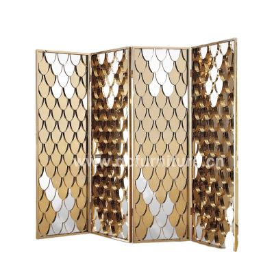 China Europe wedding furniture stainless steel screen backdrops gloden wedding screen for sale