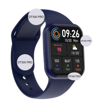 China Heart Rate For Iphone Series 6 PK DT100 HW22 M16PLUS Touch Screen Smartwatch DT100 Pro Men Smartwatch S6 ECG mp3 Smartwatch DT100pro for sale