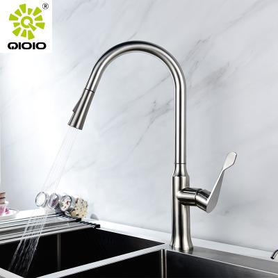 China Guangdong OEM Factory ODM Mixer Edge Parts Health Water Sink Faucet 304 Stainless Steel Modern Kitchen Faucet for sale