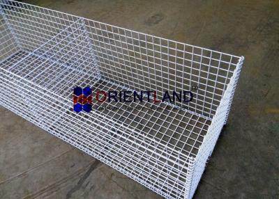 China Antiroest Gelaste Gabion-Doos, Gabion-Rotsomheining voor Tuin/Binnenplaats Moderne Planters Te koop