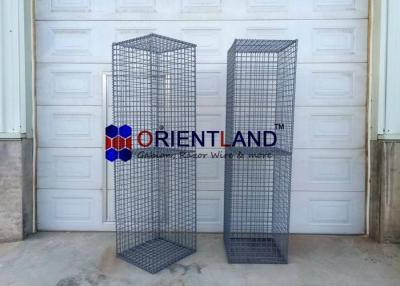 China Pvc bedekte de Gelaste Manden van Draadgabion/Gabion-Planter/Gabion-Pijlers met een laag Te koop