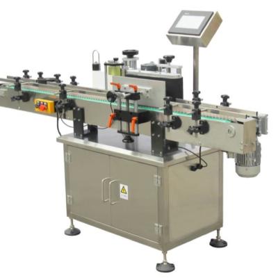 China Medicine Round Bottle Labeling Machine , Automatic Sticker Label Machine for sale