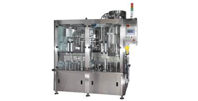 China L3000*W1200*H1800mm Automatic Piston Filling Machine 50-60 Bottles/Min for sale