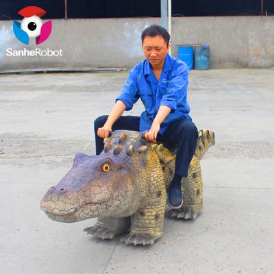 China Realistic Motion Amusement Park Equipment Charging Battery Dinosaur Rides Car Scooter for sale