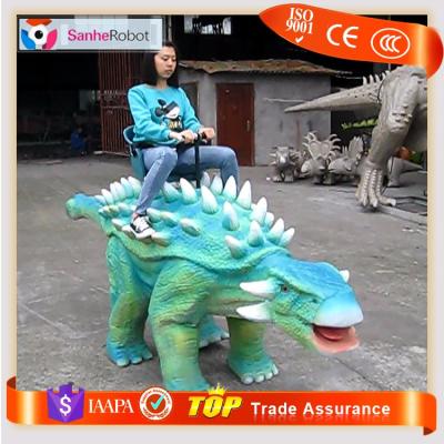 China Original High Grade Style Steel Playground Dinosaur Shape Tower Robots Zoo Riders For Kids for sale