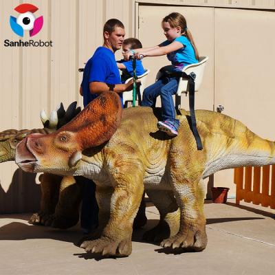 China Realistic Funny Motion Simulator Animatronic Walking Dinosaur Rides On Sale for sale