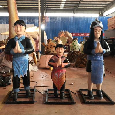 China Customized high grade robot silicone rubber steel life size animatronic human model for sale for sale