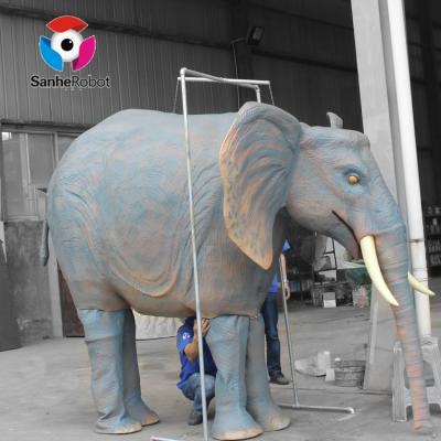 China Custom Life Size Realistic Motion Unique Adult Elephant Carnival Walking Animal Costumes for sale