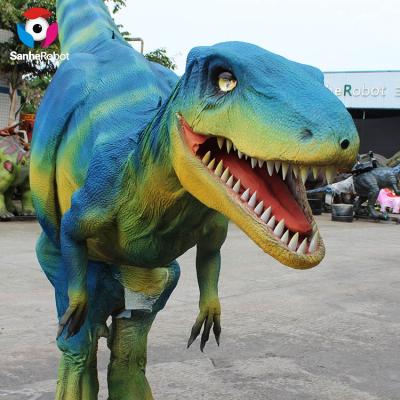 China High Simulation Animatronic Motion Dinosaur Costume Realistic Adult Realistic Dinosaur Costume for sale