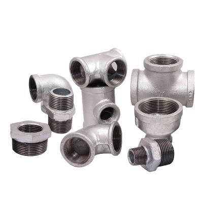 China Building Material Stores Thread Investment Aluminum Iron Nipple Elbow Foundry Metal Brass Alloy Carbon Stainless Steel Sand Pipe Fitting Casting Service for sale