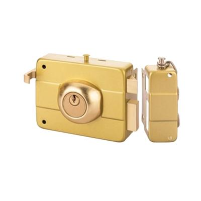 China Good quality and used in high end custom made single wood aluminum door set household metal stainless steel part manufacturing high security OEM market brass door lock hotel for sale