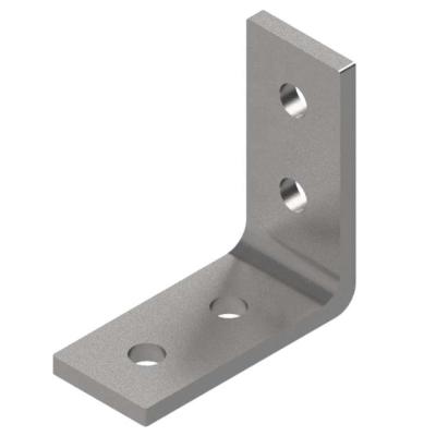 China Widely Used Metal Fabrication Utility High Precision Metal L Shaped Mounting Bracket for sale