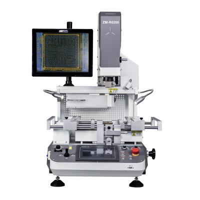 China 2019 Upgrade BGA desolder and soldering machine automatic laser ZM-R6200 Aligment BGA machine with automatic bga reballing kit for sale