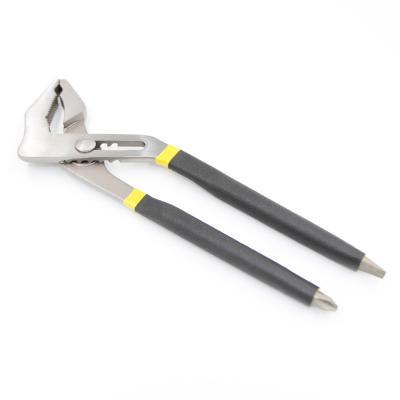 China MULTI FUNCTIONAL Adjustment Water Pump Pliers Push Button Tongue And Groove Pliers for sale