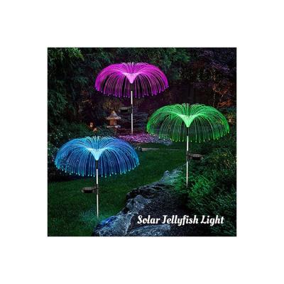 China High quality outdoor waterproof jellyfish energy saving environmental protection lawn/lights RGB color changing solar garden lights for sale