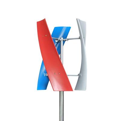 China Hot Selling Alternative Energy Generator 3 Blade 400W 12V Vertical Wind Turbine Generator For Home 400W 12V for sale