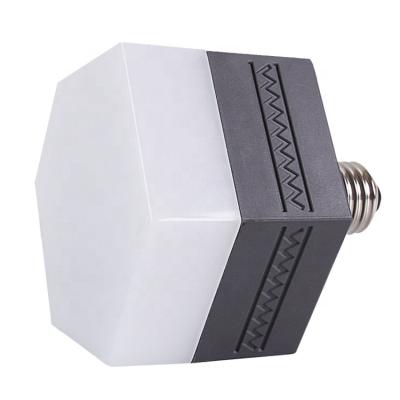 China Warehouse new design B22/E27 10w 15w 20w 30w hexagon led bulb for sale for sale