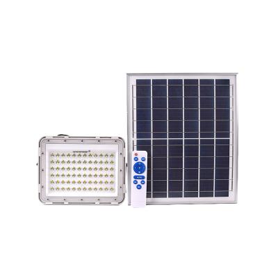 China Zhongshan Stadiums 100w Brightest Rechargeable Solar Powered Outdoor Waterproof Sports Remote Control Led Solar Flood Light for sale