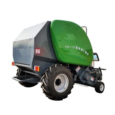 China China Agriculture Hot Sale Cultivating Round Mini Hay Baler Machine Mini Hay Baler For Tractor for sale