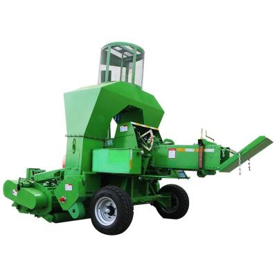 China Horizontal Agriculture Silage Packing Machine Corn Silage Packing Green Straw Baler Machine for sale