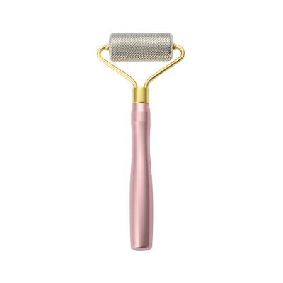 China Luxury Face Roller New Arrival Stainless Steel Eye Massager Metal Facial Roller for sale