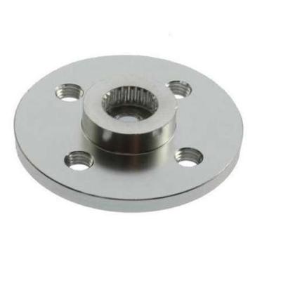 China CNC Audio Aluminum Alloy / Stainless Steel Servo Plate Round Disc for sale