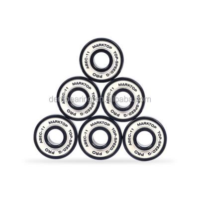 China Low Voice Skateboard Wheel Bearing 608 Skateboard Bearing Lubricant for sale