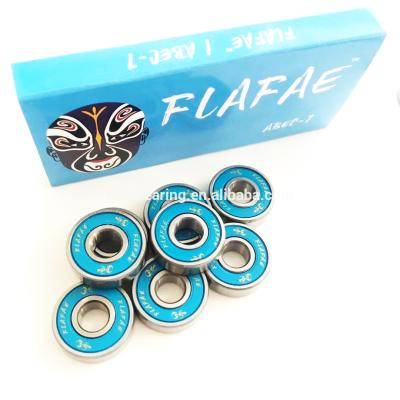 China Low Voice Custom Skateboard Bearings With Skate Bearing / Skateboard Pack Wheel Bearing for sale